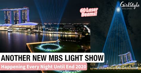 mbs laser show timing|Shine A Light: New Light Show At MBS With 60 Laser .